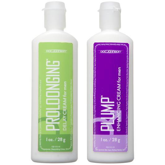 Doc Johnson – Proloonging Plump For Men – 2-Pack | Male Enhancement Kit