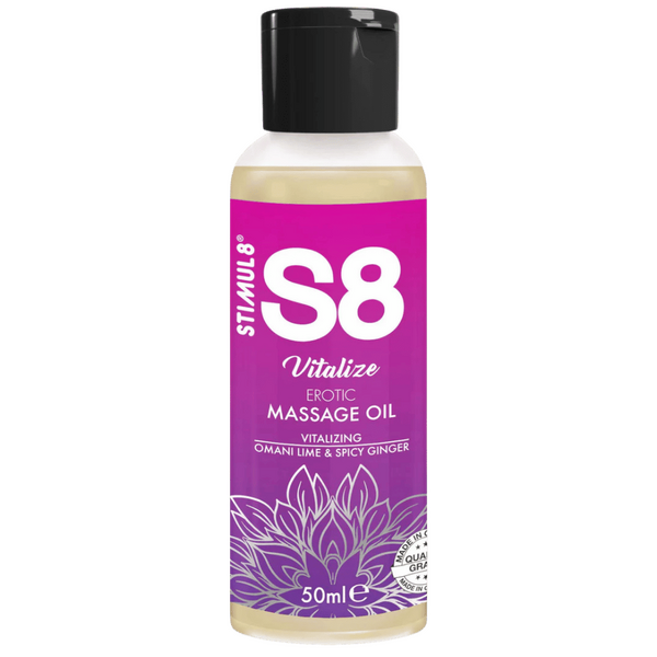 Scala – Stimul8 S8 Erotic Massage Oil 3 Pack | Massage Oils Set