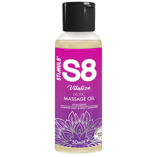 Scala – Stimul8 S8 Erotic Massage Oil 3 Pack | Massage Oils Set