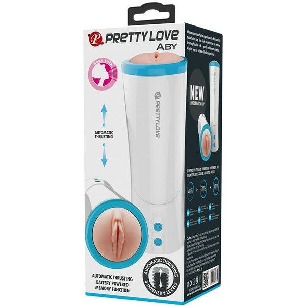 Pretty Love - Aby Sexy Talk Automatic Thrusting | Male Masturbator