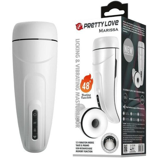 Pretty Love - Rechargeable Marissa | Licking & Vibrating Masturbator