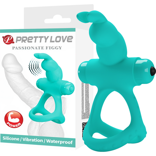 Pretty Love - Passionate Figgy | Vibrating Cock & Ball Ring