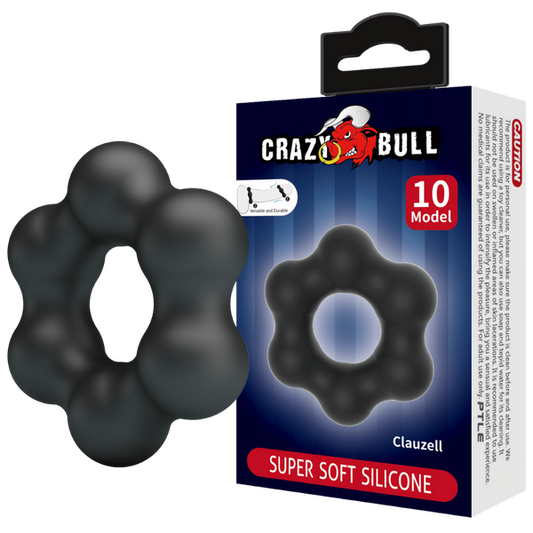 Pretty Love - Crazy Bull Super Soft Silicone Cockring - Clauzell | Cock Ring