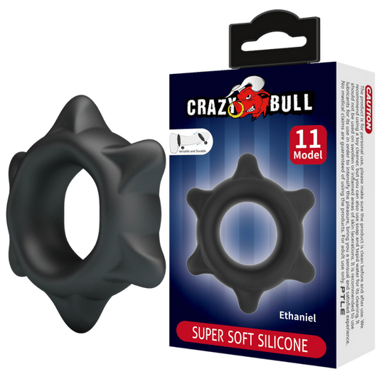 Pretty Love - Crazy Bull Super Soft Silicone Cockring - Ethaniel | Cock Ring