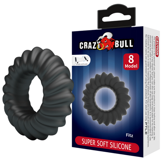 Pretty Love - Crazy Bull Super Soft Silicone Cockring - Fitz | Cock Ring