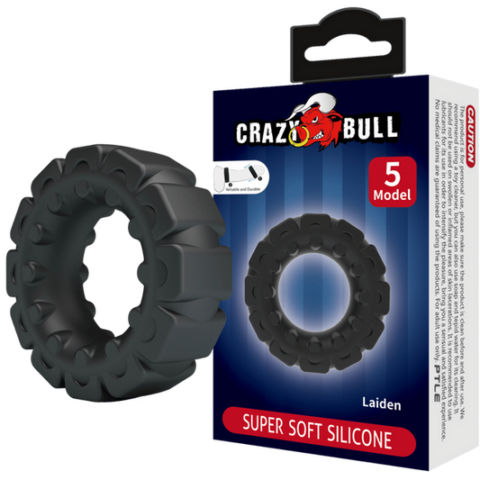 Pretty Love - Crazy Bull Super Soft Silicone Cockring - Laiden | Cock Ring