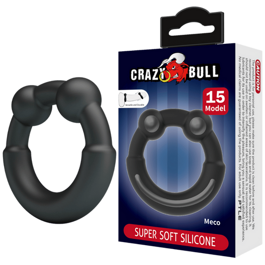 Pretty Love - Crazy Bull Super Soft Silicone Cockring - Meco | Cock Ring