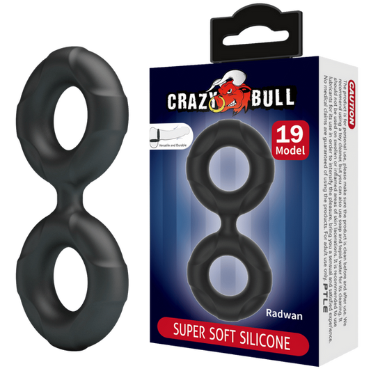 Pretty Love - Crazy Bull Super Soft Silicone Cockring - Radwan | Cock & Ball Ring