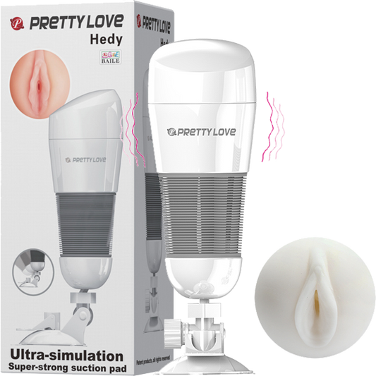 Pretty Love - Hedy w/ Wall Mount | Vibrating Masturbator