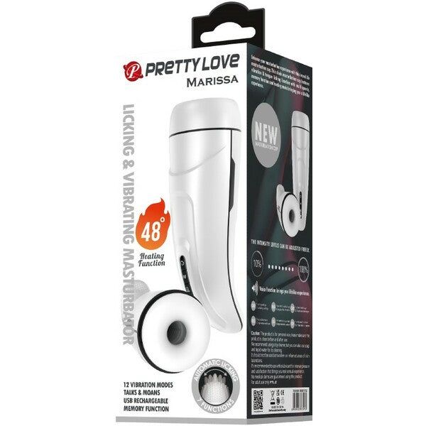 Pretty Love - Rechargeable Marissa | Licking & Vibrating Masturbator