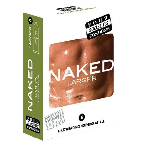 Four Seasons - 6 Pack Naked Larger | Condoms