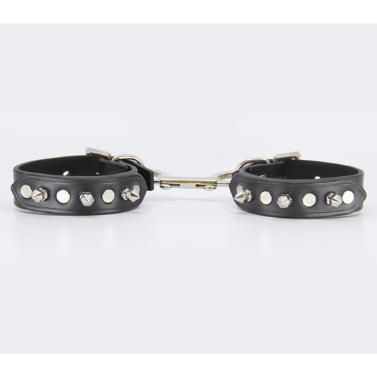 Love In Leather - Ankle Restraints | Spiked