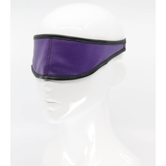 Love In Leather - Total Block Out Blindfold | Purple