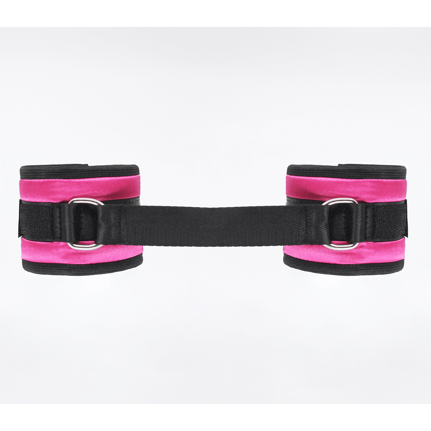Love In Leather - Satin Wrist Restraints | Pink