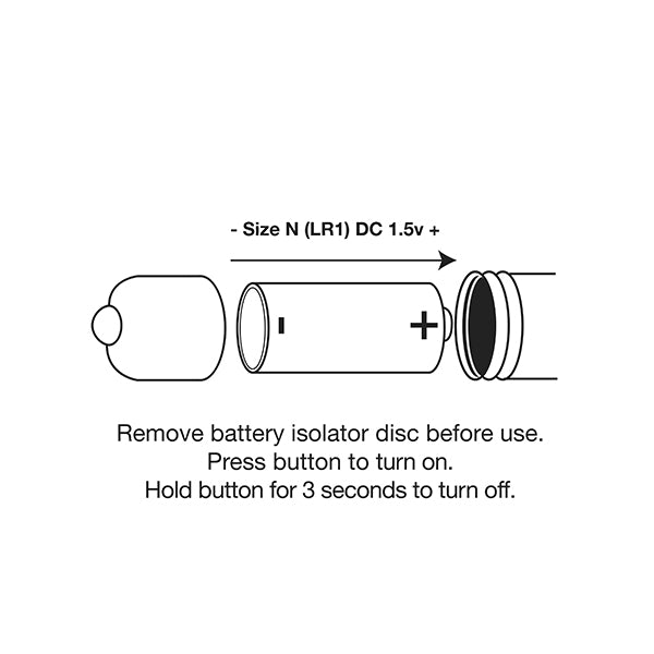 Rocks Off - Single Speed Bullet Vibrator | RO-80mm
