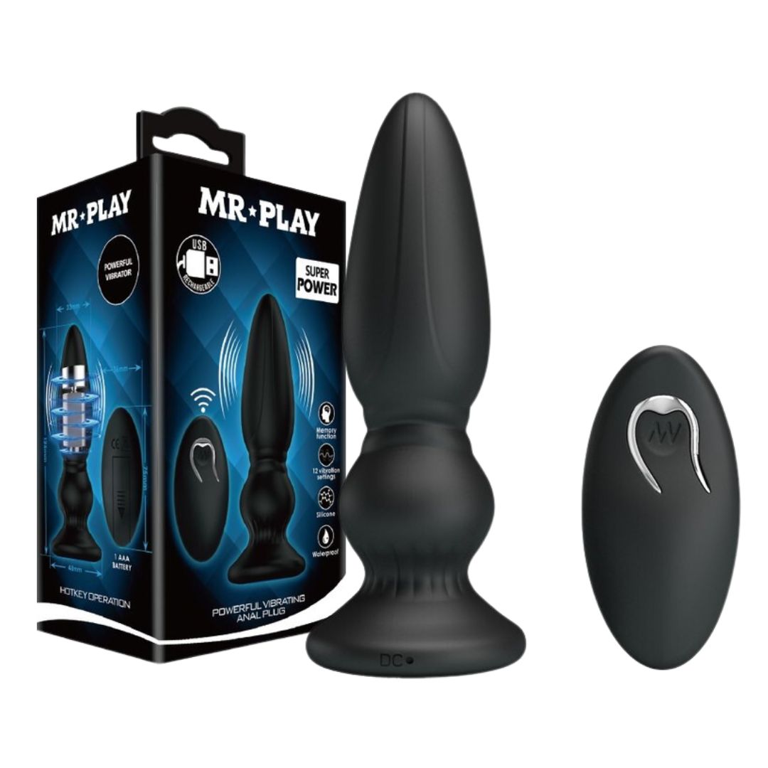 Mr. Play | Remote Control Vibrating Anal Plug