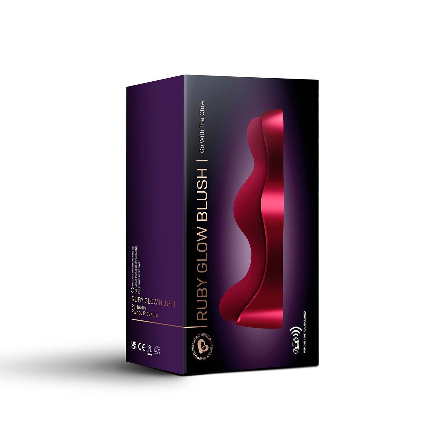 Rocks Off - Ruby Glow Rosa | Pleasure Wand & Saddle