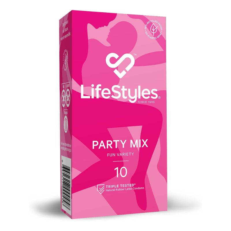 Lifestyles - Party Mix Condoms | 10 Pack