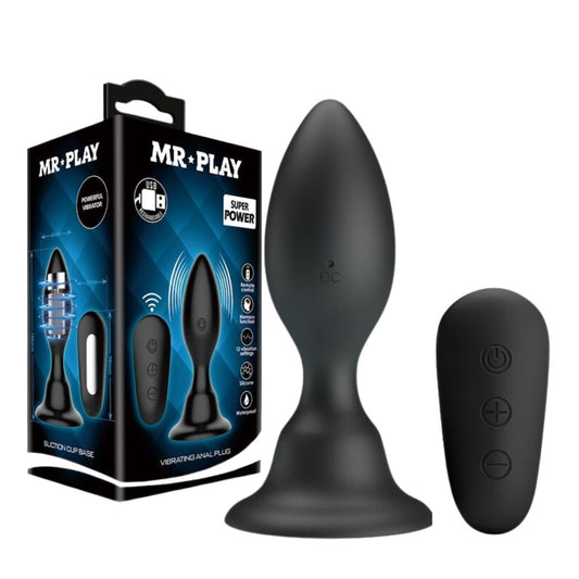 Mr. Play - Vibrating Anal Plug | Remote Control