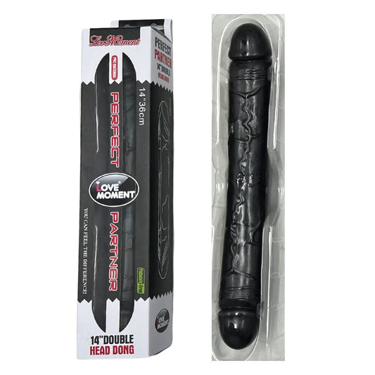 Love Moment - Perfect Partner | 14" Double Head Dong