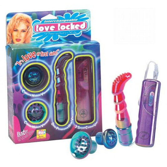 Interchangeable Love Locked | Remote-Controlled Vibrator Kit