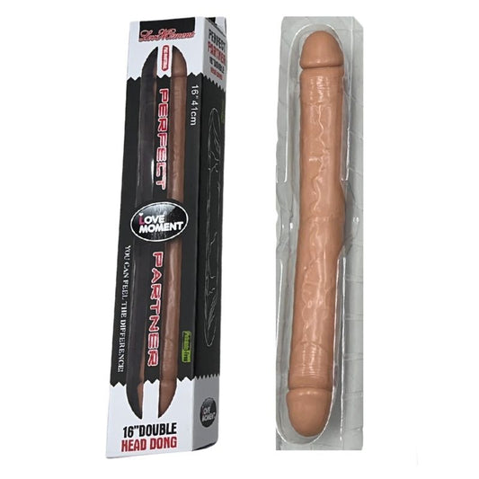Love Moment - Perfect Partner | 16" Double Head Dong