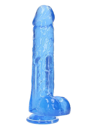 Real Rock - Crystal Clear Dildo 10" | Assorted Colours