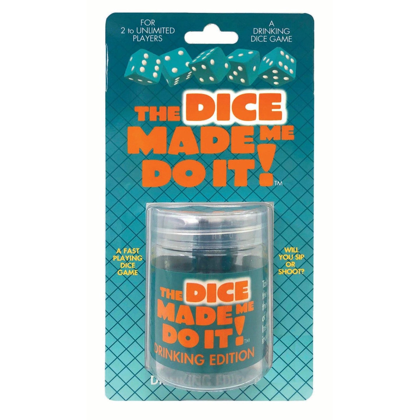 The Dice Made Me Do It | Drinking Game