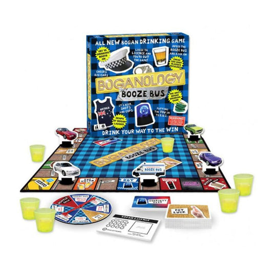 Boganology - Booze Bus | Drinking Board Game