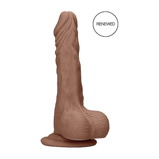 Real Rock - 9" Dong With Testicles | Tan