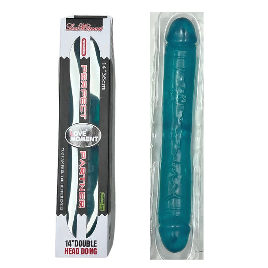 Love Moment - Perfect Partner | 14" Double Head Dong