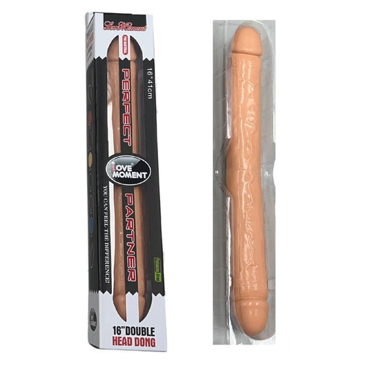 Love Moment - Perfect Partner | 16" Double Head Dong