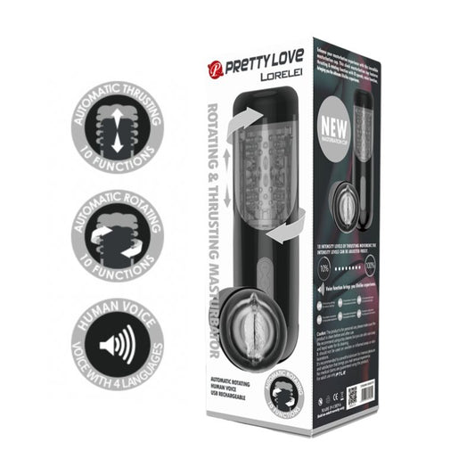 Pretty Love - Lorelei | Rotating & Thrusting Masturbator