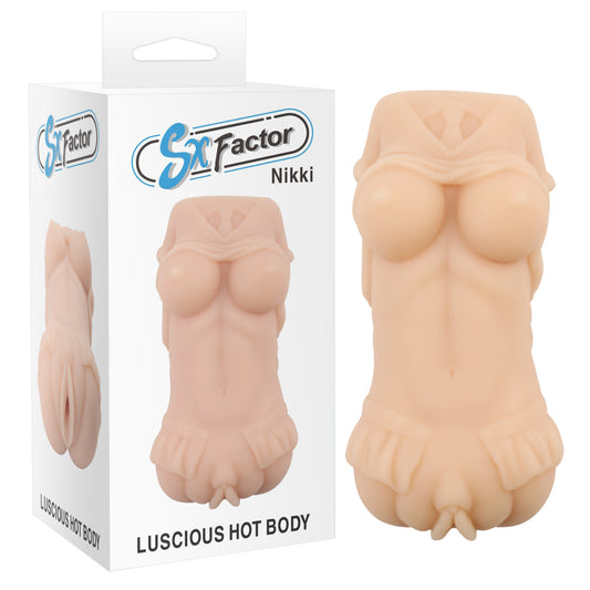 SX Factor - Nikki Luscious Hot Body | Masturbator