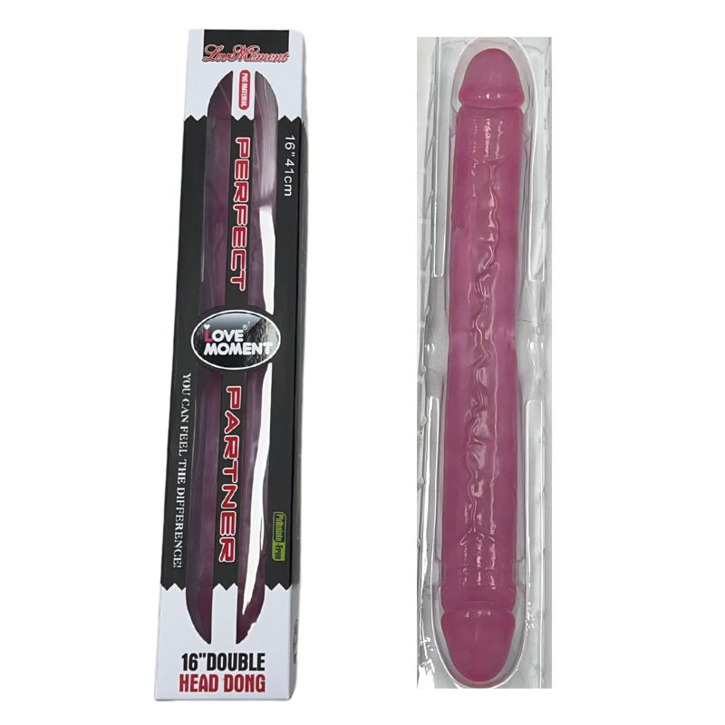 Love Moment - Perfect Partner | 16" Double Head Dong