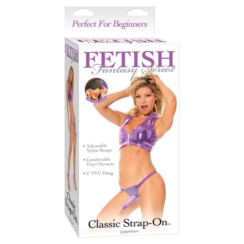 Fetish Fantasy - Classic Strap-On & Harness | Purple