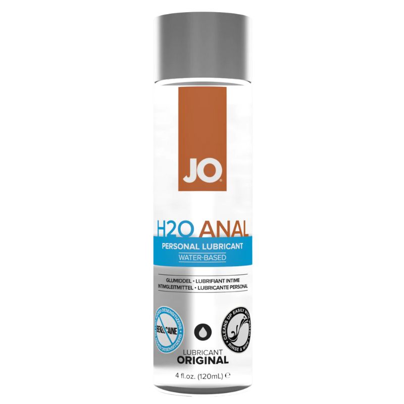 Jo - H20 Anal Original | Water Based Lubricant | Assorted Sizes