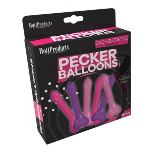 Hott Products - Pecker Balloons | Assorted Colours
