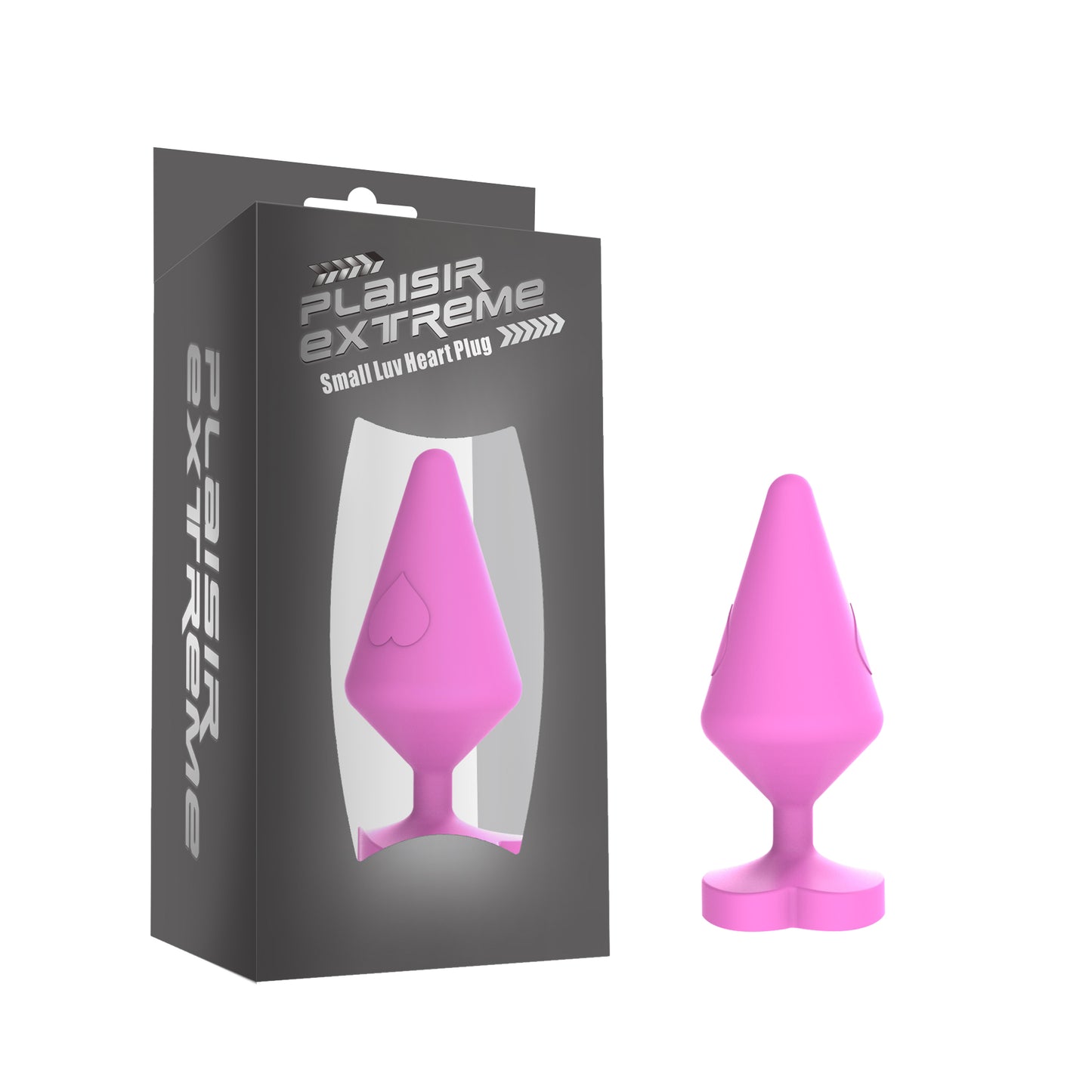 Plaisir Extreme - Heart Butt Plug | Small