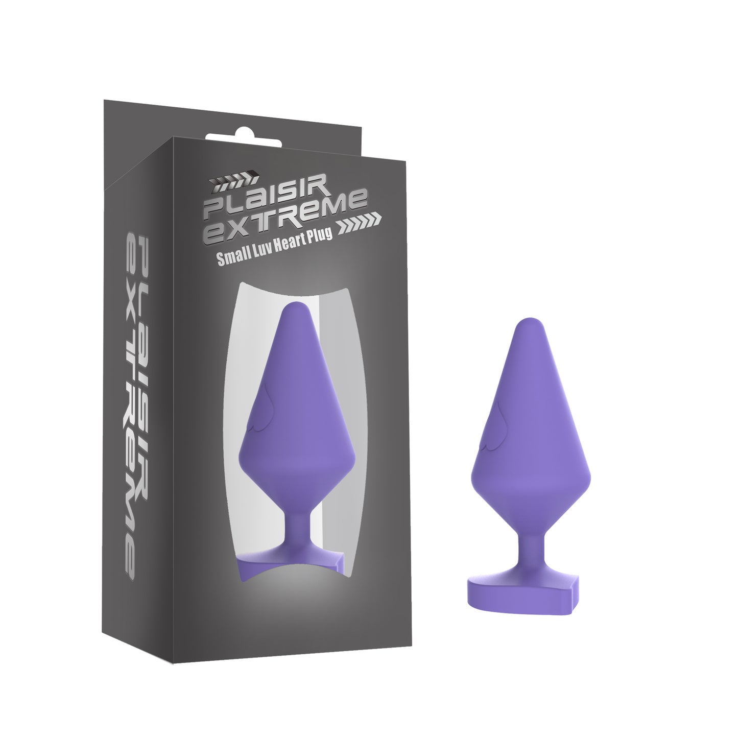 Plaisir Extreme - Heart Butt Plug | Small
