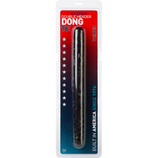 Doc Johnson – Veined Double Header Dong 18" | Double-Ended Dildo