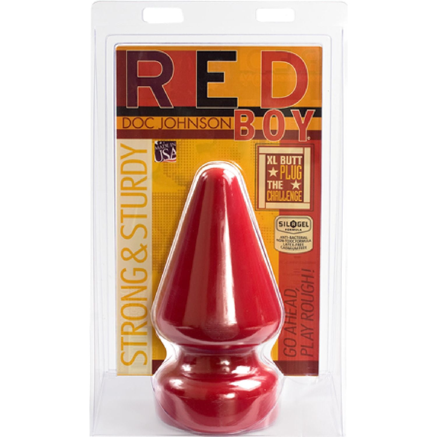 Doc Johnson – Red Boy Butt Plug – The Challenge | Butt Plug