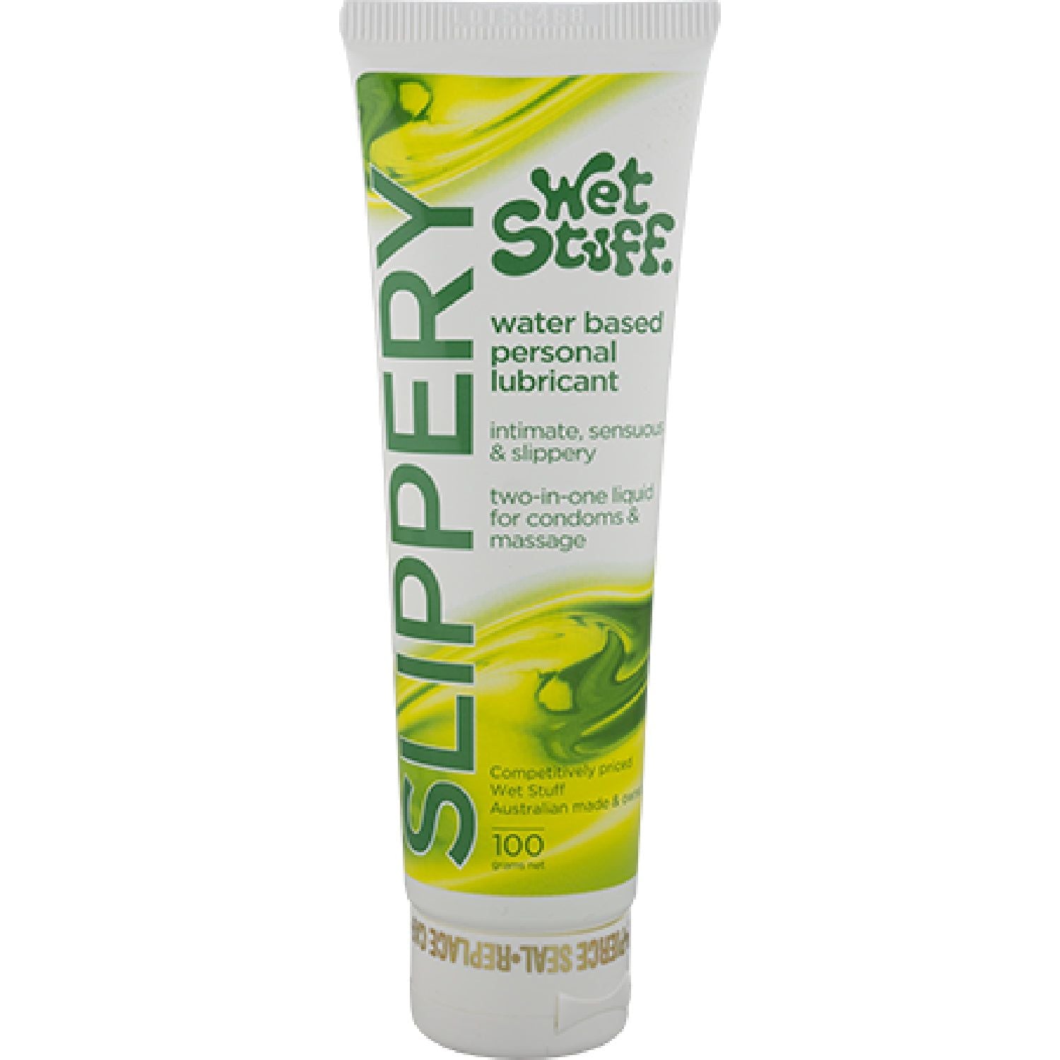 Wet Stuff – Slippery | Water-Based Lubricant & Massage