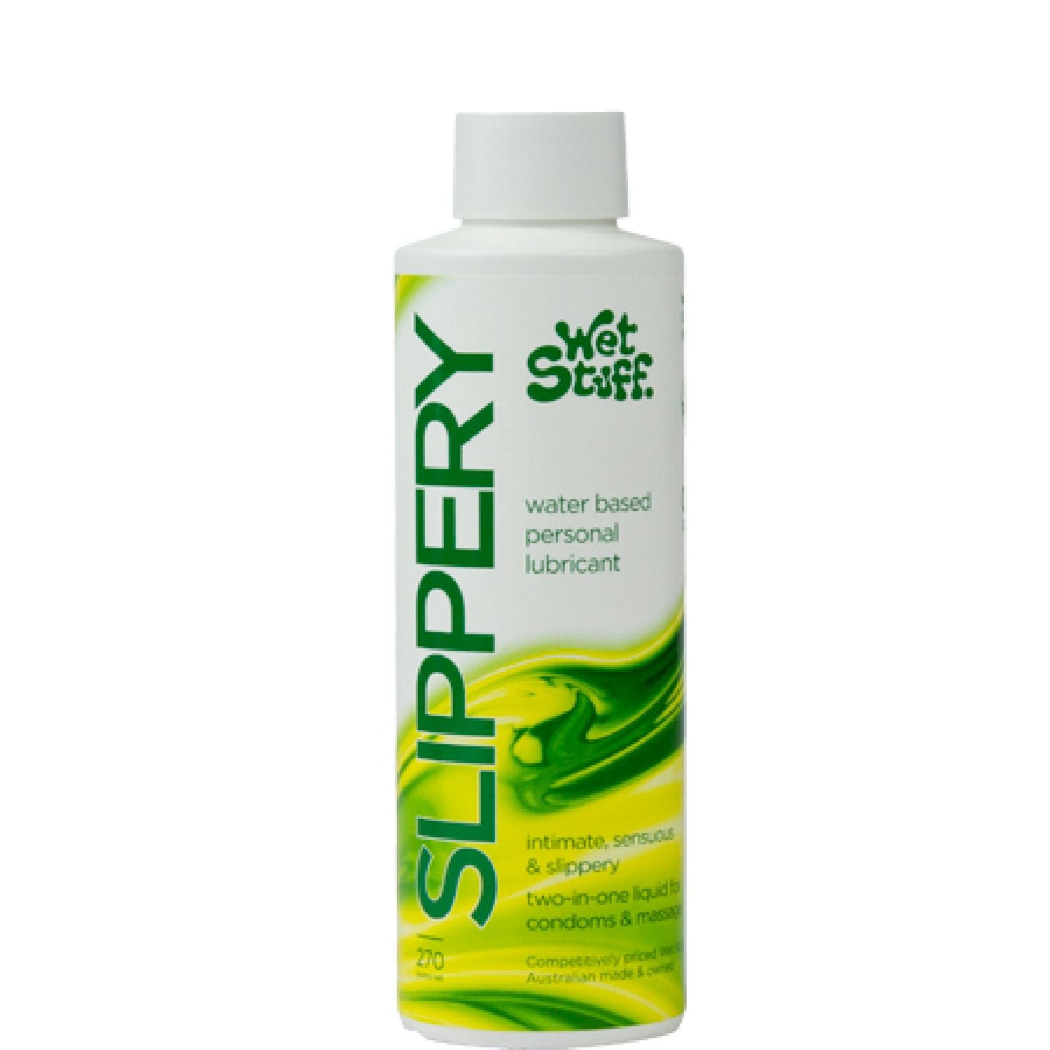 Wet Stuff – Slippery | Water-Based Lubricant & Massage