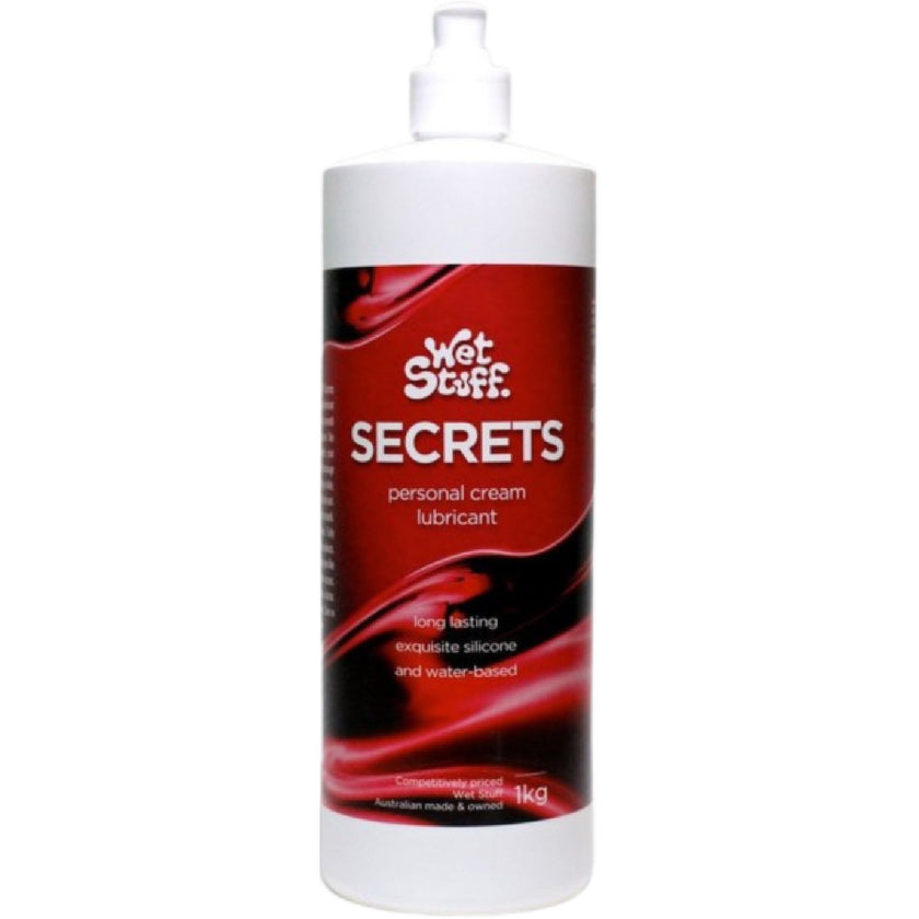 Wet Stuff – Secrets | Personal Cream Lubricant