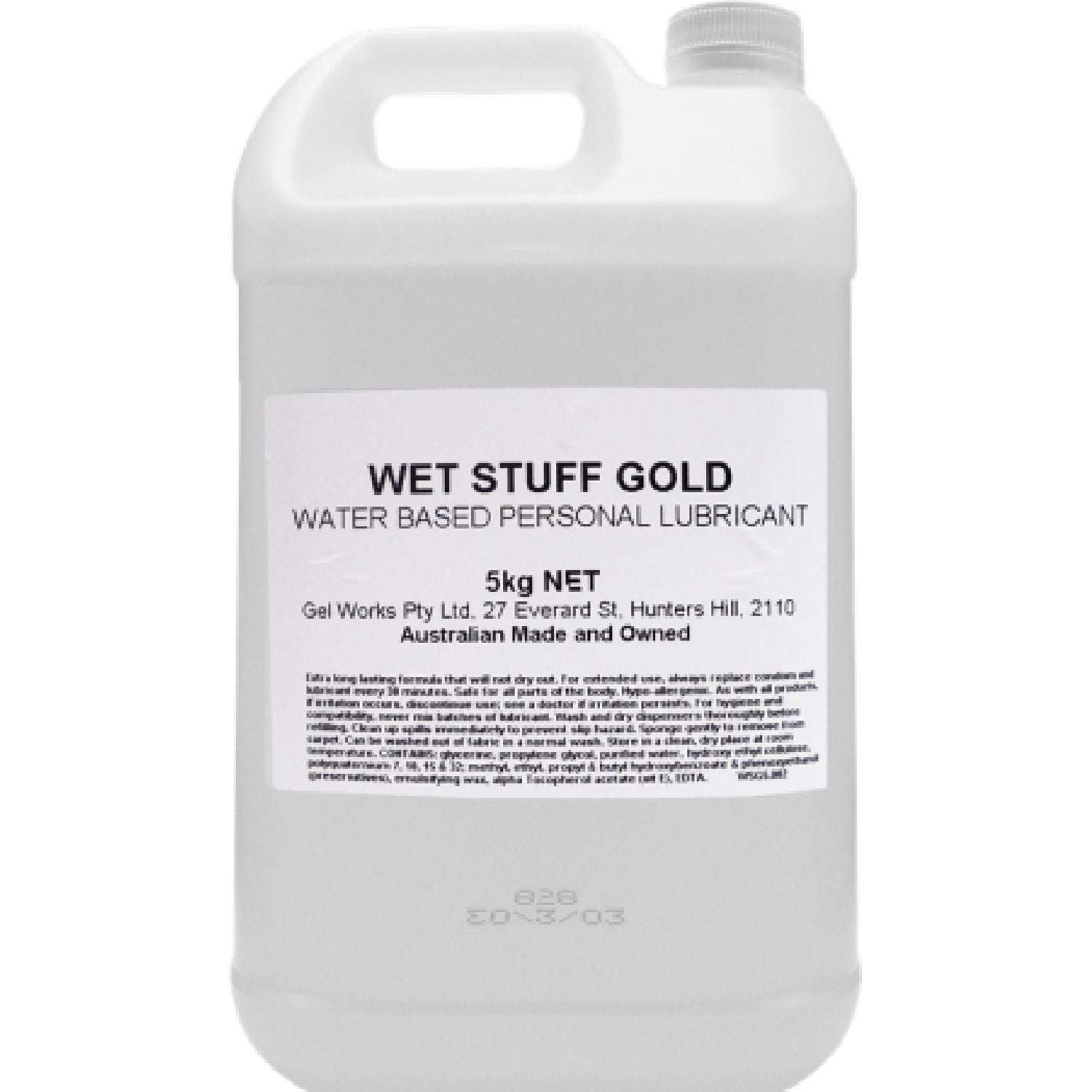 Wet Stuff – Gold | Water-Based Lubricant