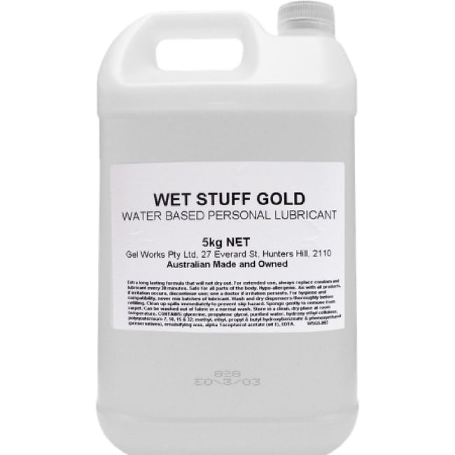 Wet Stuff – Gold | Water-Based Lubricant