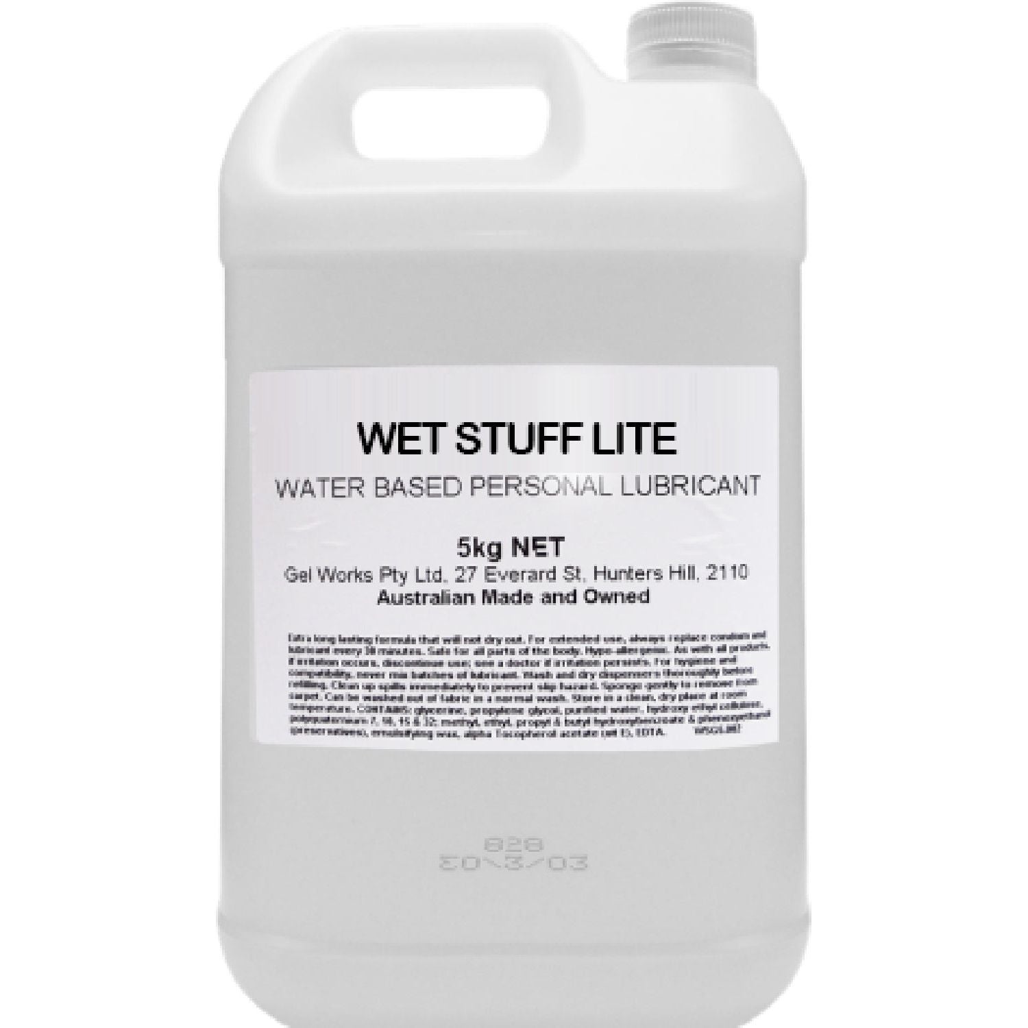 Wet Stuff - Lite | Water-Based Lubricant