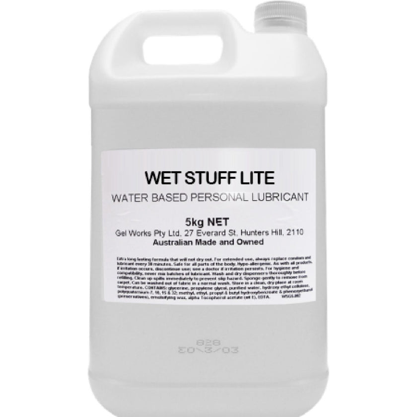 Wet Stuff - Lite | Water-Based Lubricant