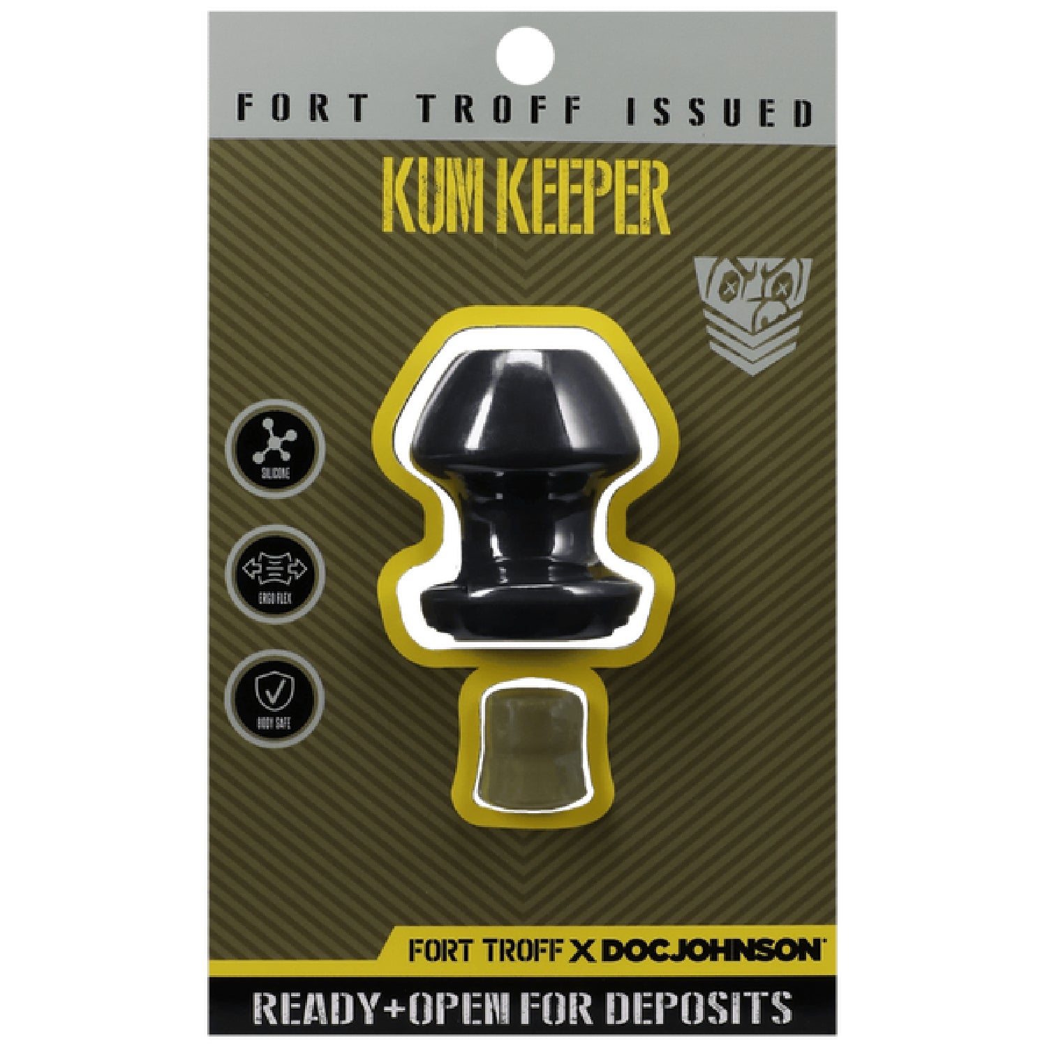 Fort Troff X Doc Johnson - Kum Keeper | Liquid-Injection Butt Plug